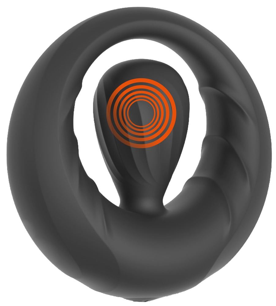 Rebel Inel pentru Penis cu Stimulator Vibrant și 10 Moduri - imagine 5