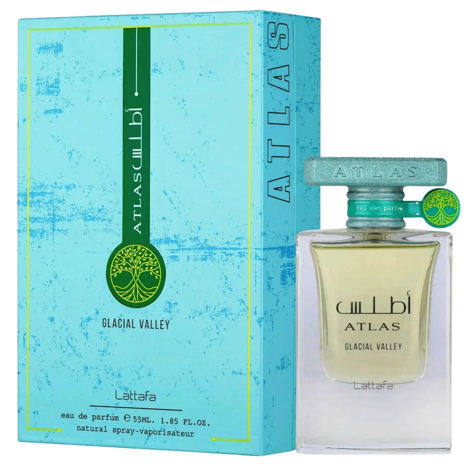 Lattafa Atlas Glacial Valley Apa de parfum 55 ml (unisex) - imagine 2