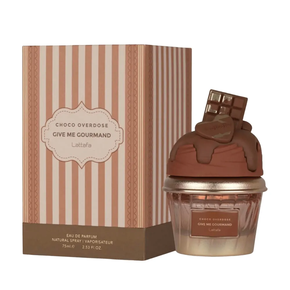 Lattafa Give Me Gourmand Choco Overdose Apa de parfum 75 ml (Femei) - imagine 3