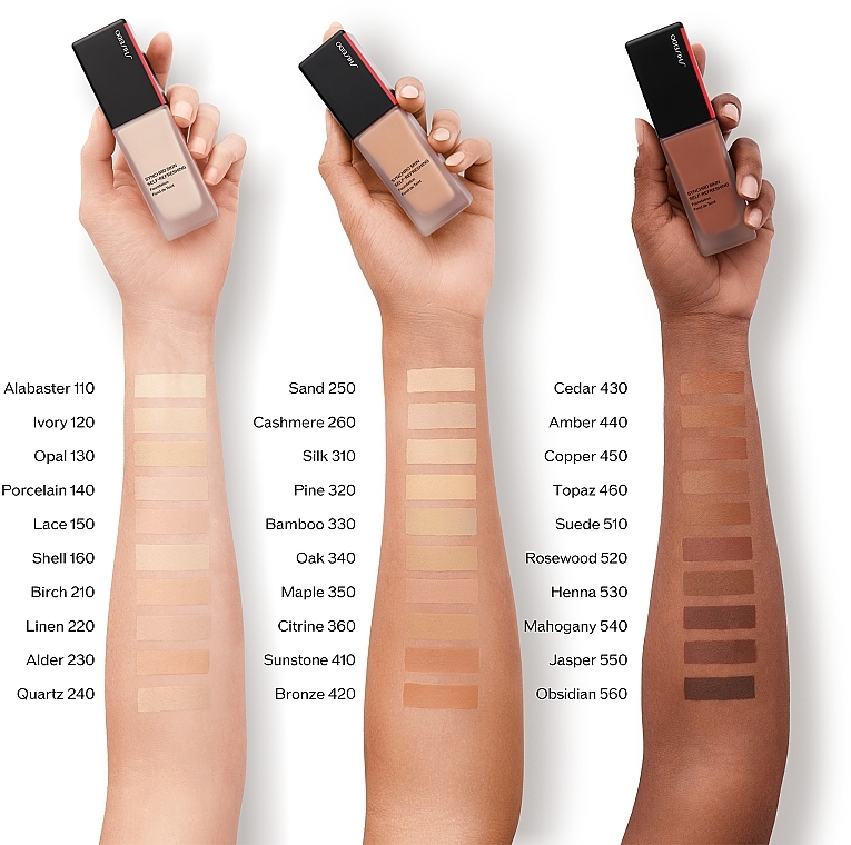 Shiseido Synchro Skin Self-Refreshing Foundation SPF 30 (330 Bamboo) 30 ml - imagine 2