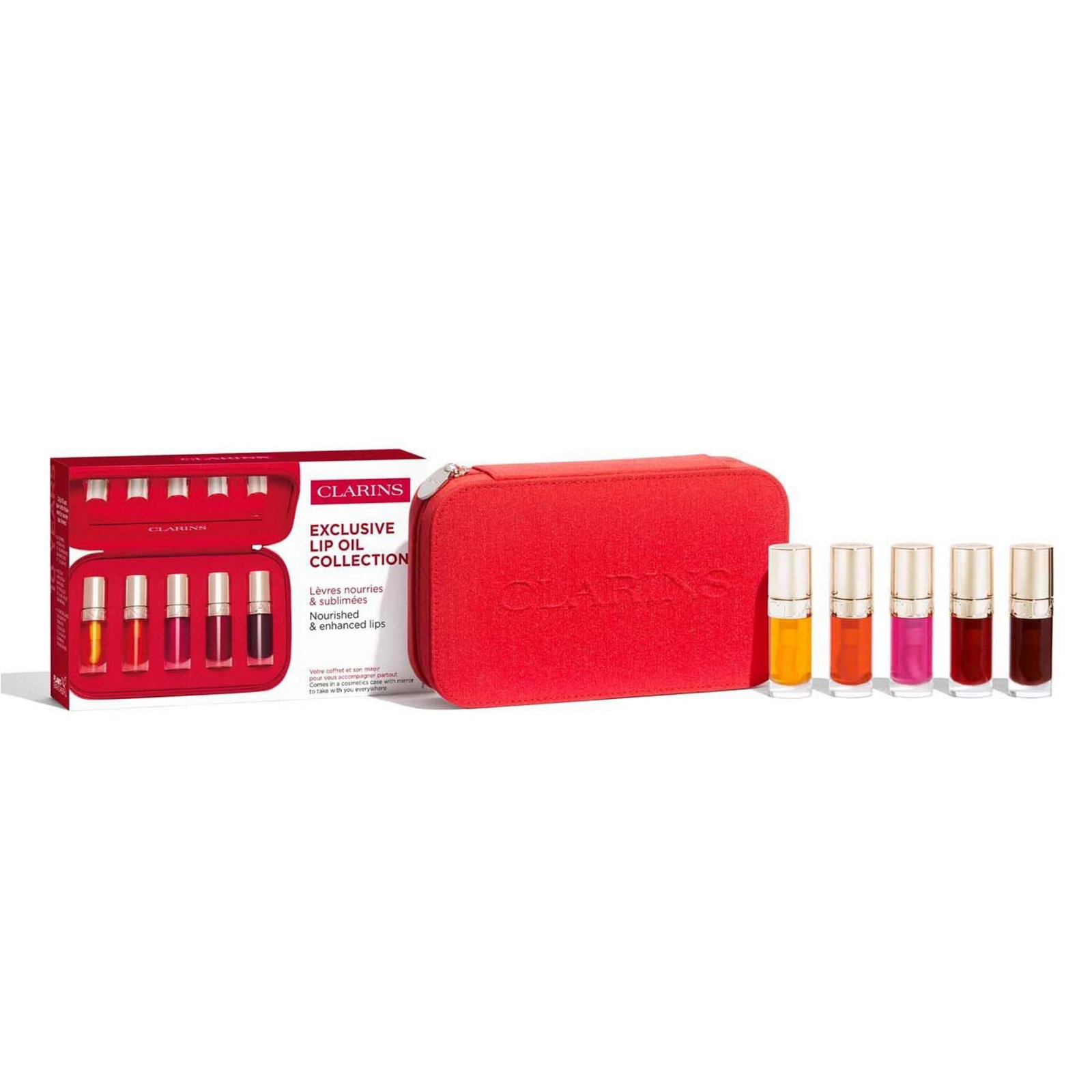 Set Clarins Lip Oil Balm 5 x 7 ml