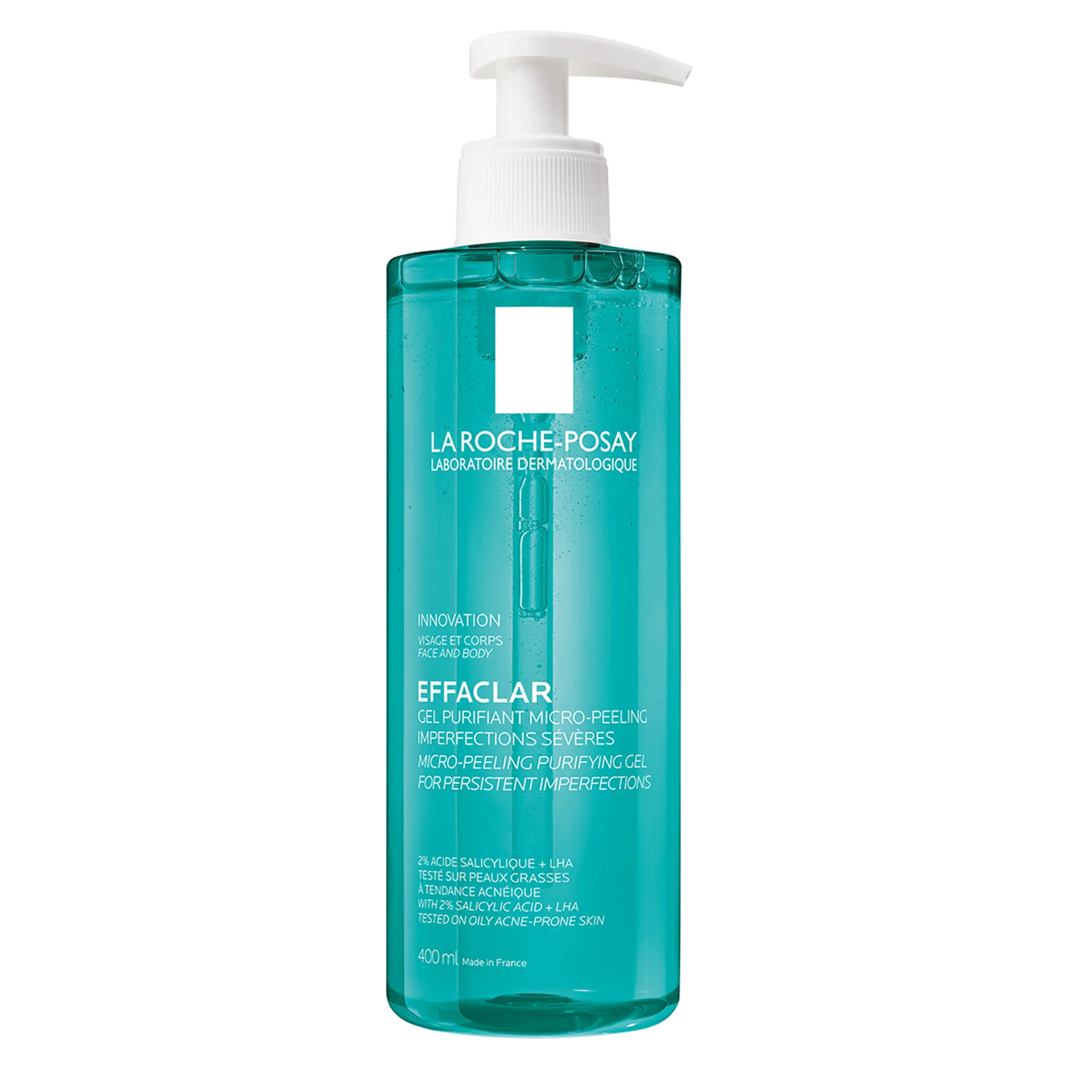 Gel Purifiant Micro-Exfoliant La Roche-Posay Effaclar, pentru Față și Corp 400 ml