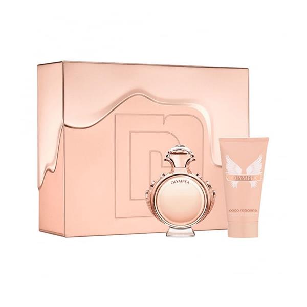 Set Paco Rabanne Olympea Eau De Parfum For Women 50 ml + Olympea Hydrating Body Lotion 75 ml