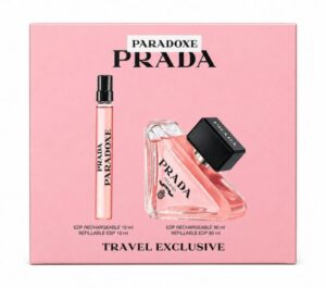 Set Prada: Paradoxe Eau De Parfum For Women Refillable 90 ml + Paradoxe Eau De Parfum For Women 10 ml