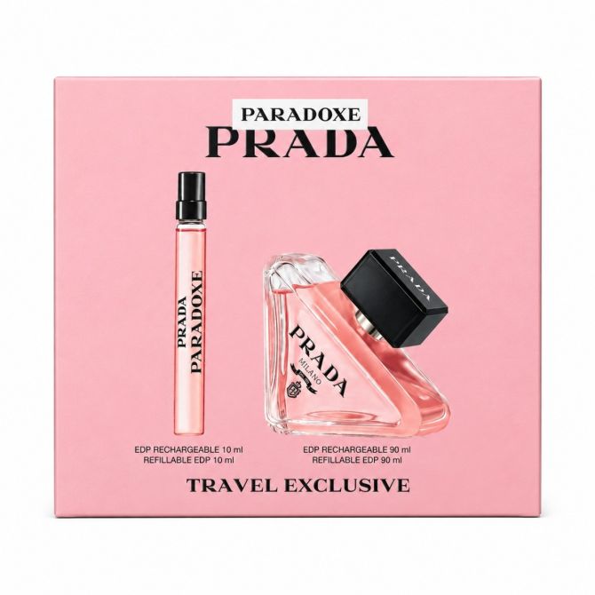 Set Prada: Paradoxe Eau De Parfum For Women Refillable 90 ml + Paradoxe Eau De Parfum For Women 10 ml