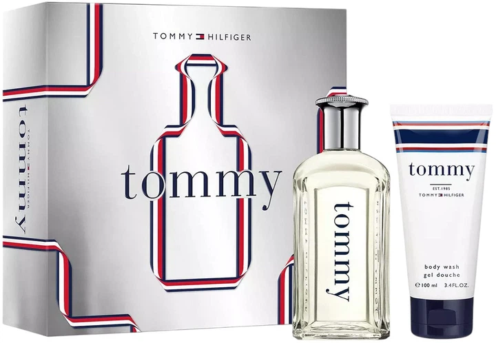 Set Cadou pentru Bărbați Tommy Hilfiger Tommy Apă de Toaletă 100 ml + Gel de Duș 100 ml