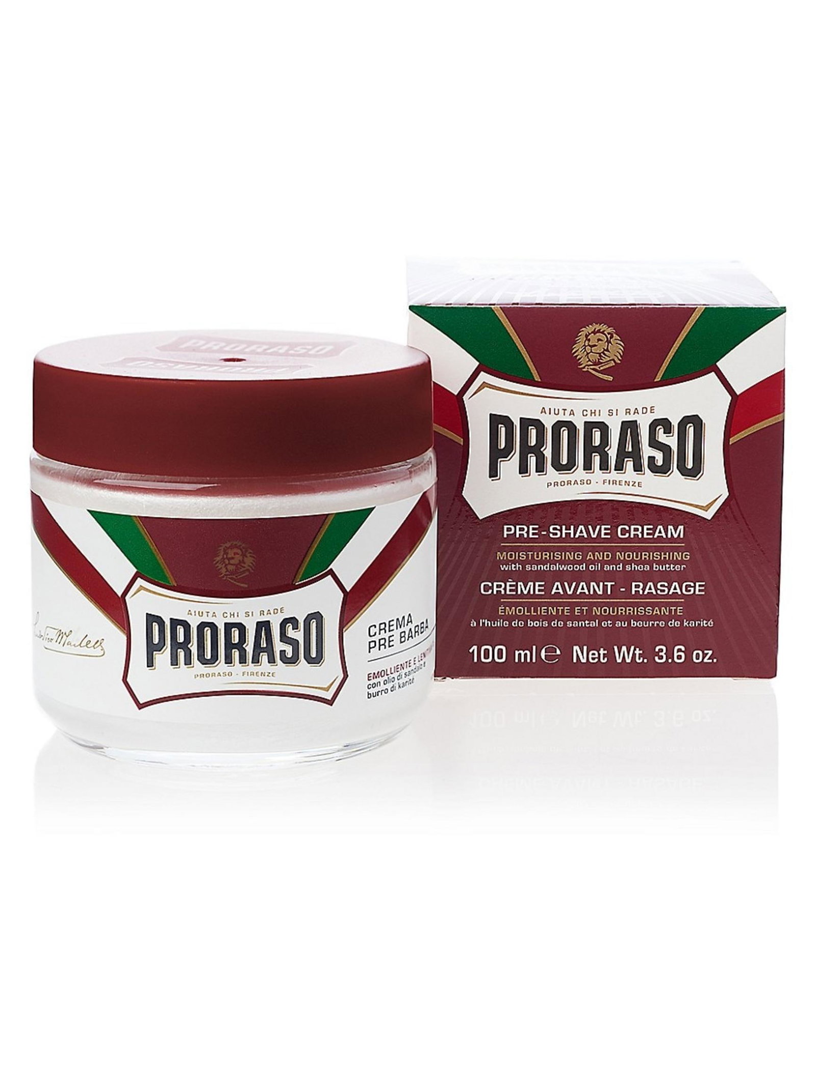 Proraso Red Sandalwood Înmuiere Cremă pre-ras 100 ml