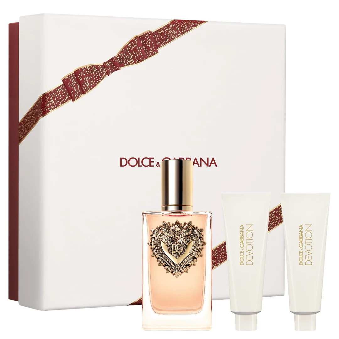 Set Dolce & Gabbana Devotion EDP 100 ml + Gel de duș 50 ml + Loțiune de corp 50 ml Femei
