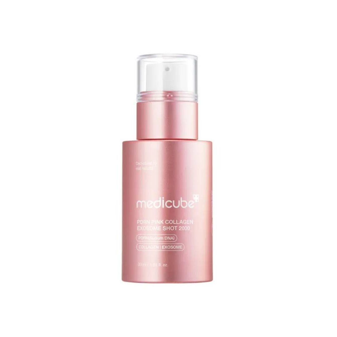 Ser Facial cu Microace Medicube PDRN Pink Collagen Exosome Shot 2000 30 ml