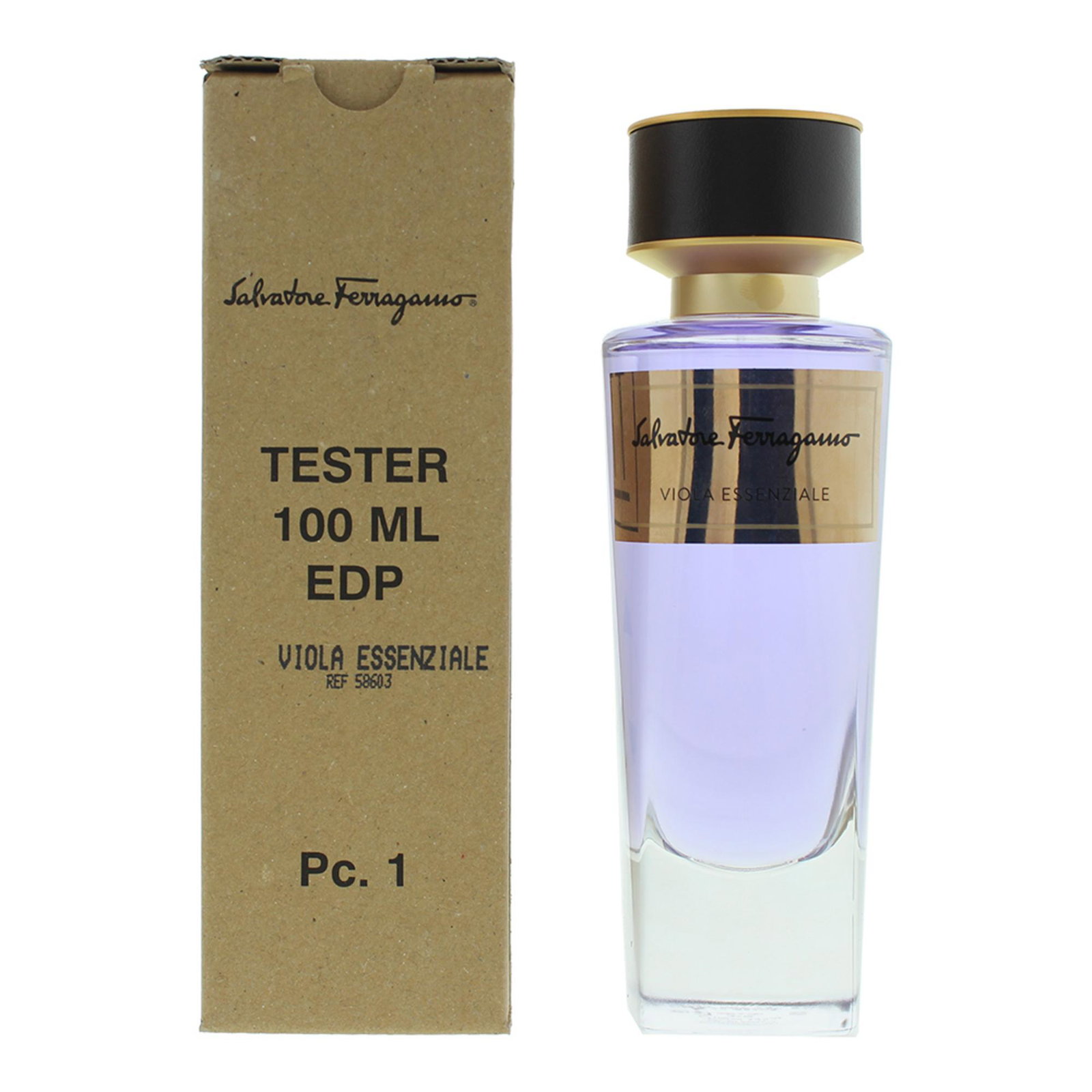 Salvatore Ferragamo Viola Essenziale Apă de parfum Unisex 100 ml *Tester - imagine 2