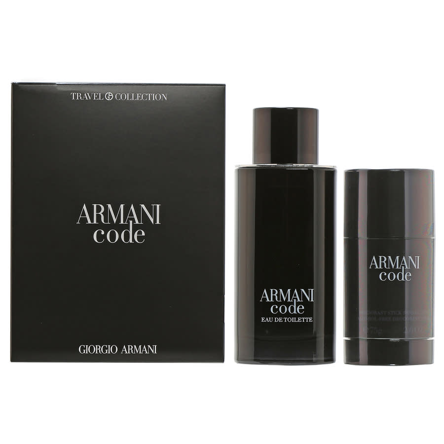 Set Giorgio Armani Code Eau De Toilette For Men 125 ml + Code Anti-Perspirant Deodorant Stick For Men 75 g - imagine 2
