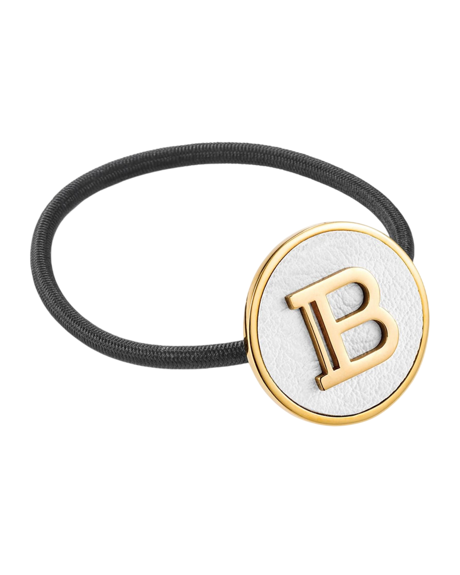 Balmain Legacy Elastic de păr Alb