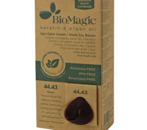 Biomagic Biomagic Keratină și ulei de argan Vopsea permanentă de păr 44.43 250 ml *Tester