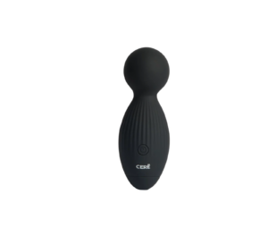 Cere Wand Vibrators USB Rechargeable Waterproof Black