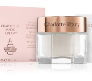 Set Charlotte Tilbury Magic Cream SPF 15 și Magic Crystal Elixir Ser 1 ml