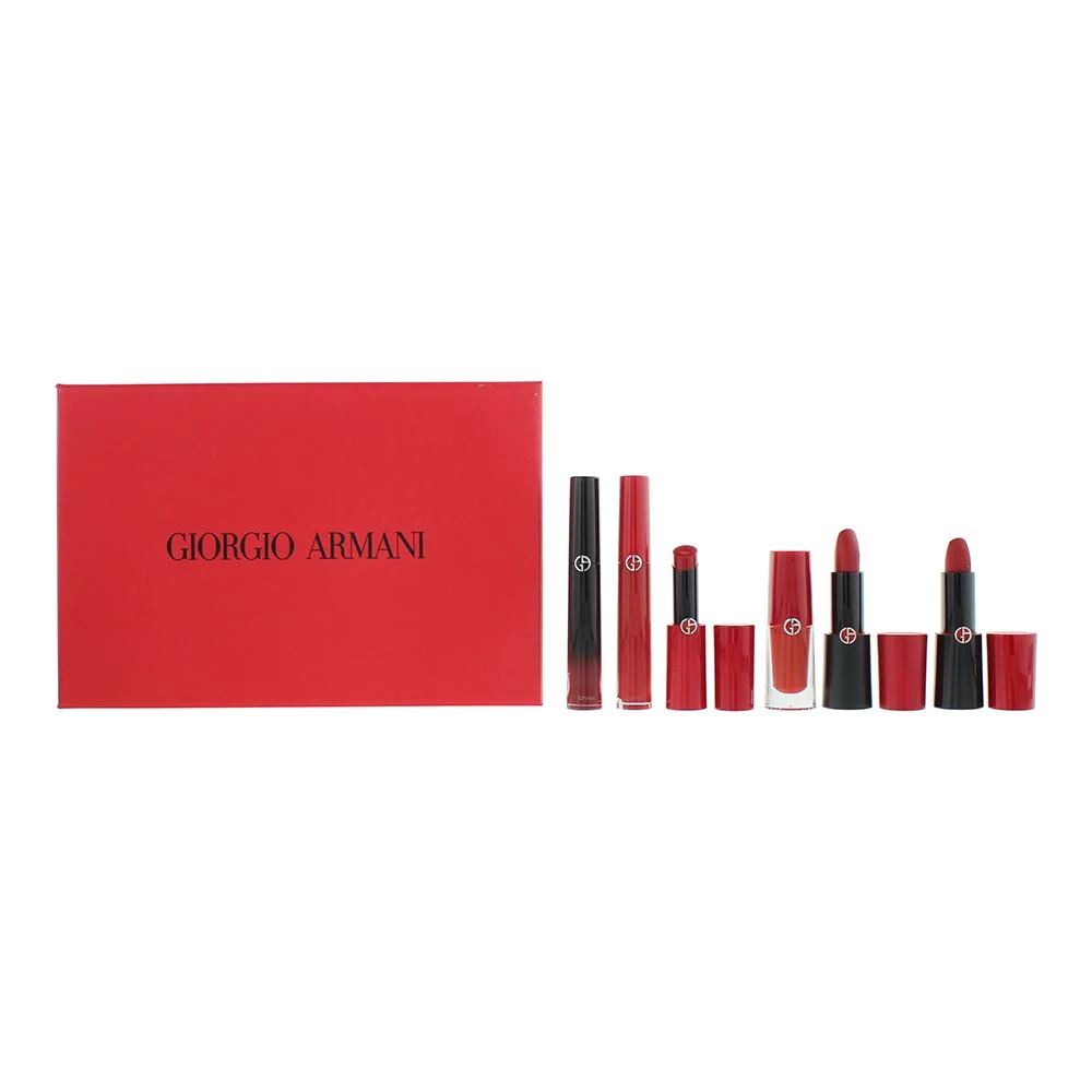 Set Giorgio Armani Rouge d'Armani Matte Cream Lipstick - imagine 2
