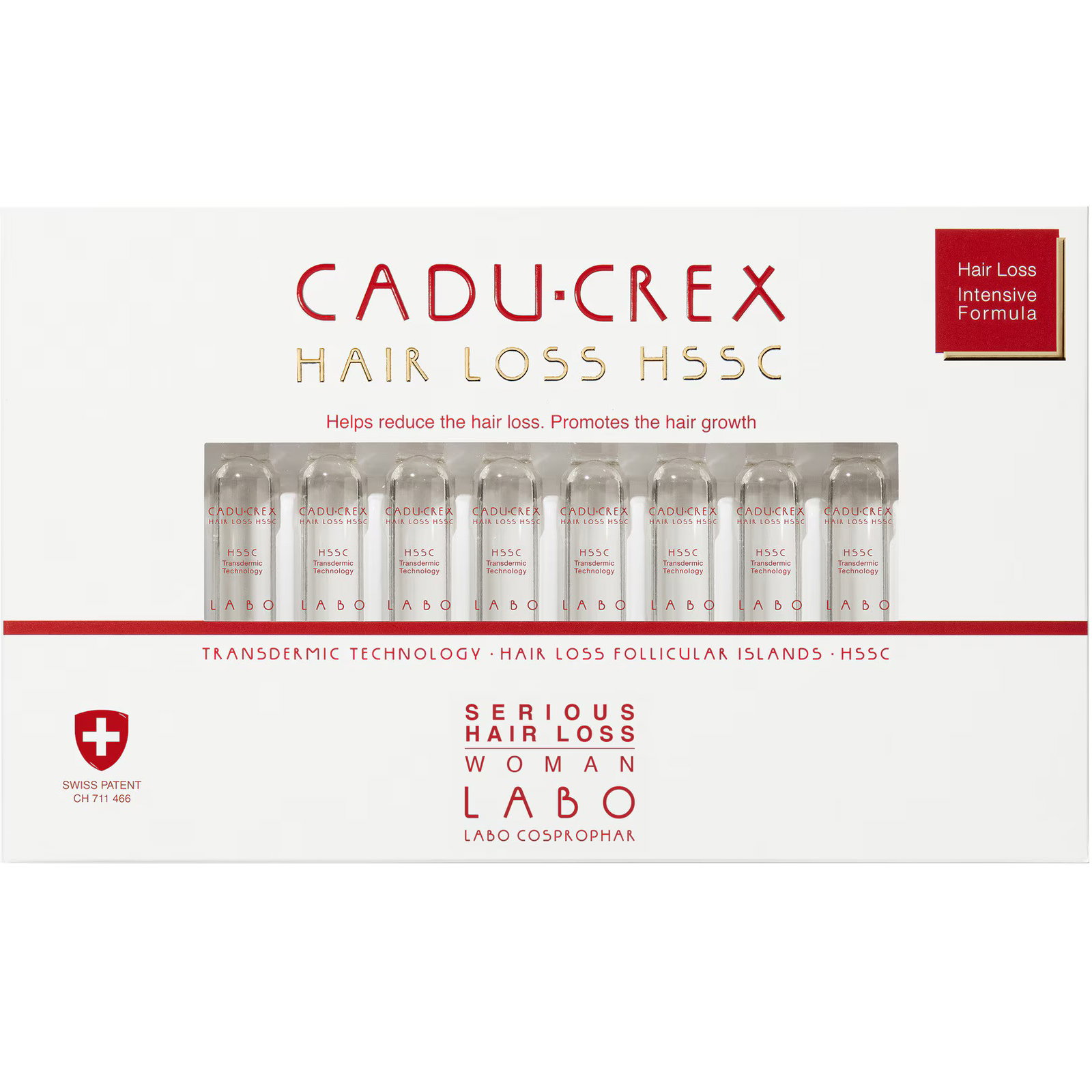 Labo Cosprophar Suisse Cadu-Crex Severe Stage Pentru femei 20 buc 3.5 ml