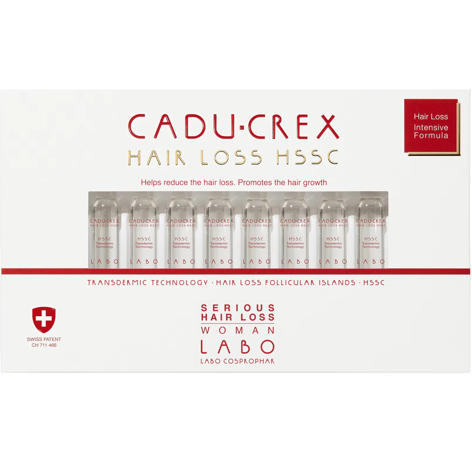 Labo Cosprophar Suisse Cadu-Crex Severe Stage Pentru femei 40 buc 3.5 ml