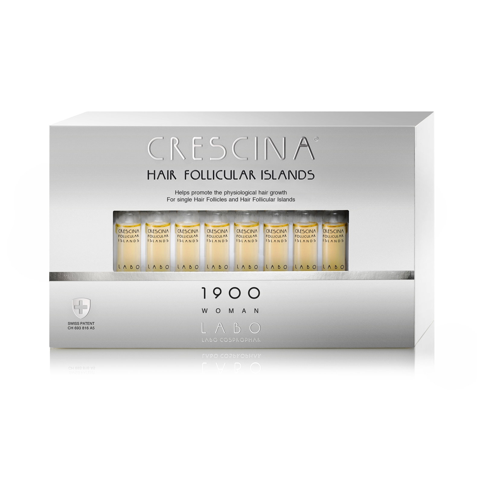 Labo Cosprophar Suisse Crescina Follicular Islands 1700 Pentru femei 20 buc