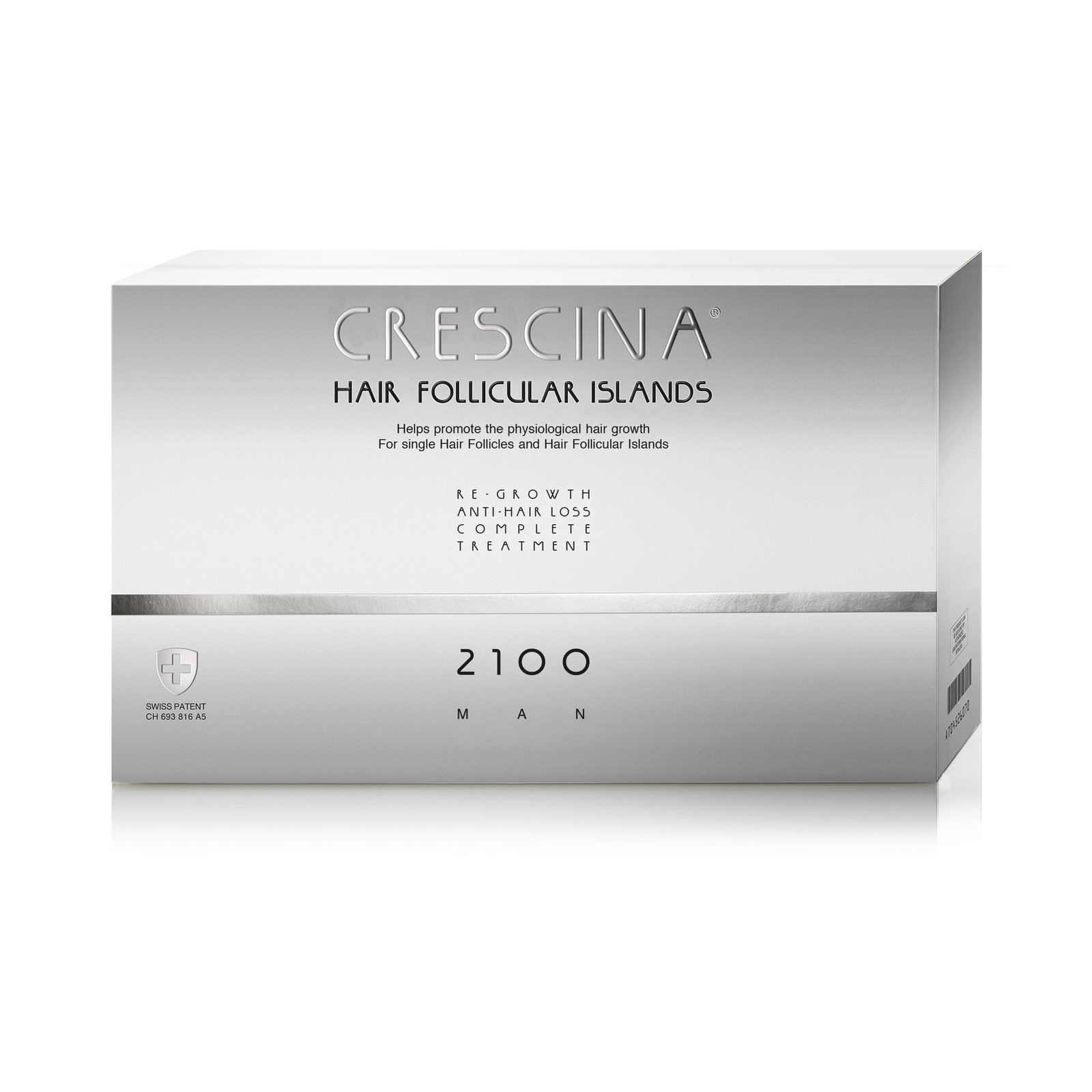 Labo Cosprophar Suisse Crescina Follicular Islands 2100 Pentru bărbați 20 buc