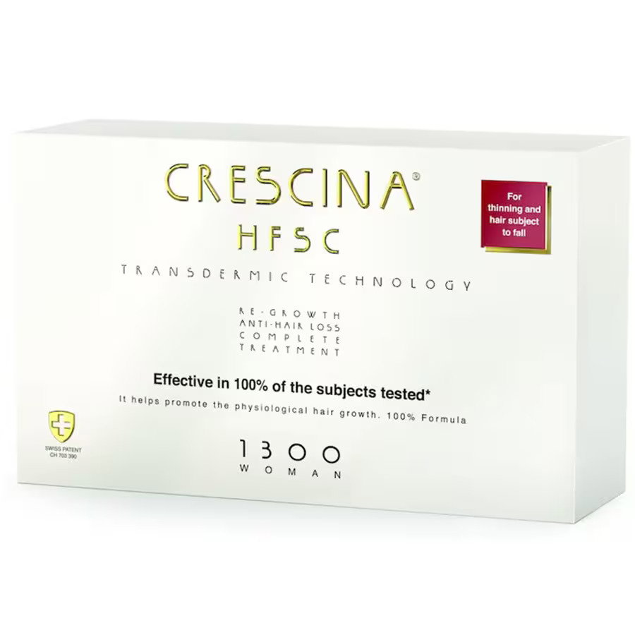 Labo Cosprophar Suisse Crescina Transdermic HFSC 1300 Pentru femei 10 +10 buc 3.5 ml