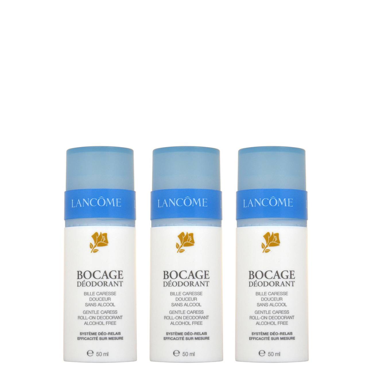Set Trio Lancome Bocage Deodorant Pentru femei 3 x 50 ml