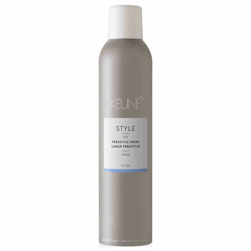Fixativ cu Fixare Puternică Keune Style Freestyle Spray N°86 Protecție Anti-Umiditate 500 ml