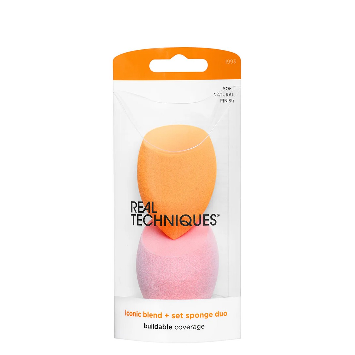 Set 2 Bureței de Machiaj Real Techniques Miracle Complexion + Miracle Powder Sponge