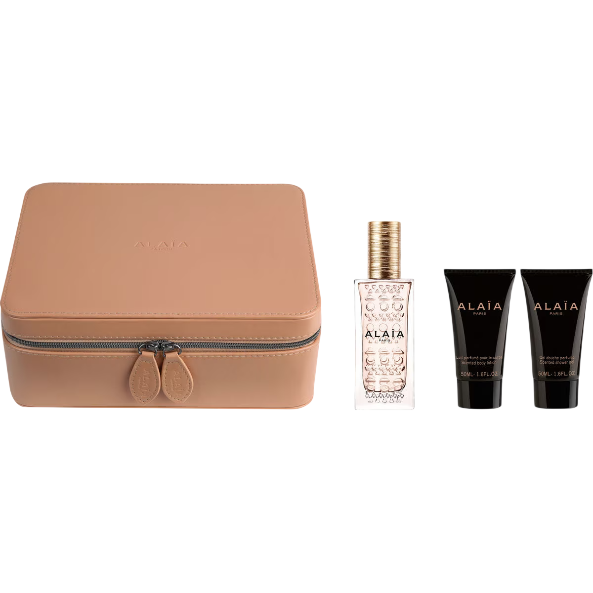 Alaïa Paris Nude Set Apă de parfum 50 ml + Gel de duș 50 ml + Loțiune corp 50 ml