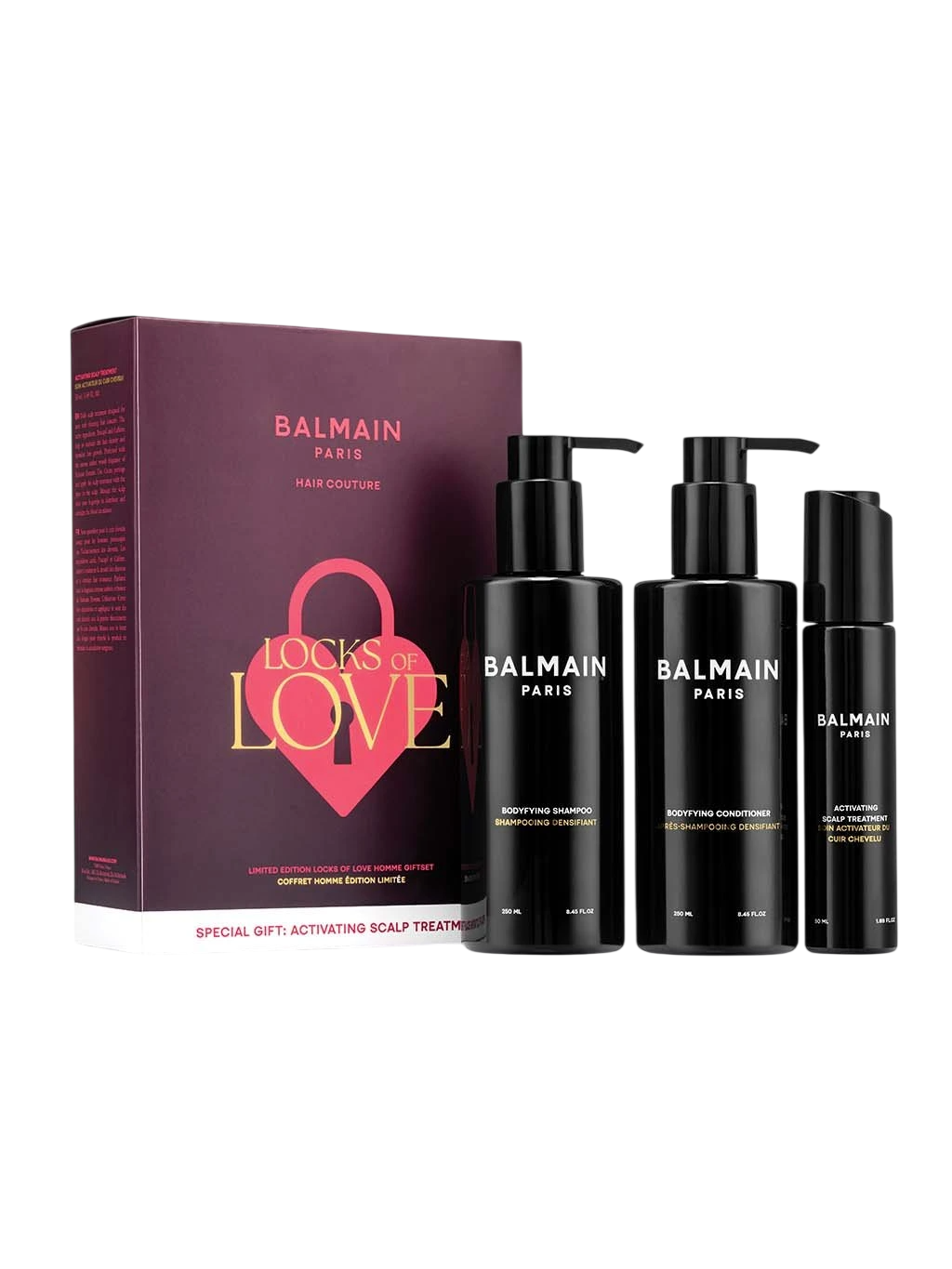 Locks of Love Set Balmain Professionnel Homme