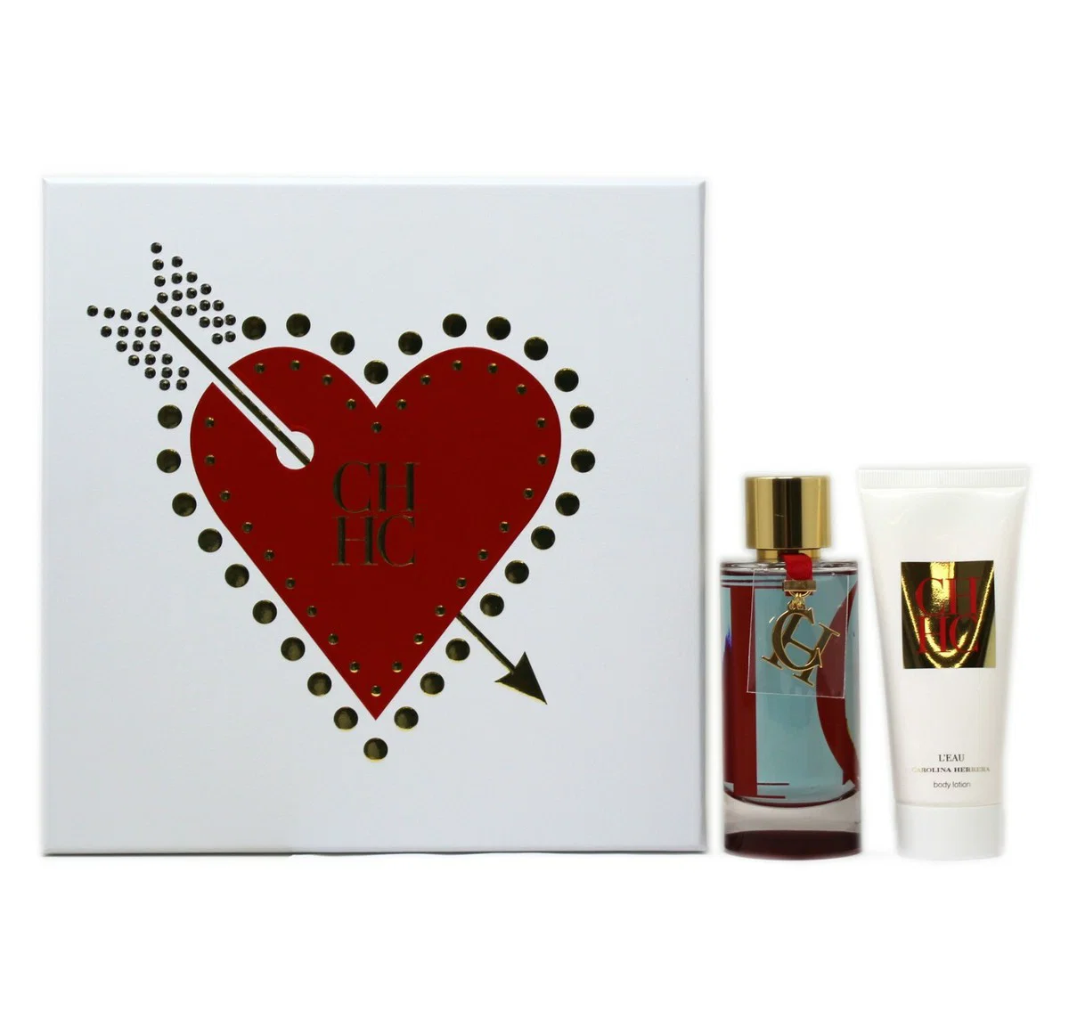 Set Carolina Herrera: L'eau Eau De Toilette For Women 100 ml + L'eau Body Lotion Body 100 ml