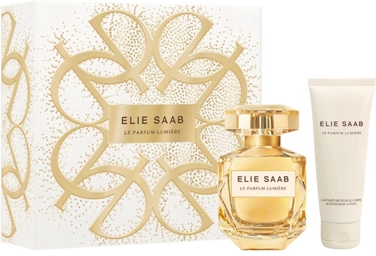 Set Elie Saab Le Parfum Lumière Apă de parfum Femei 50 ml + Loțiune de corp 75 ml