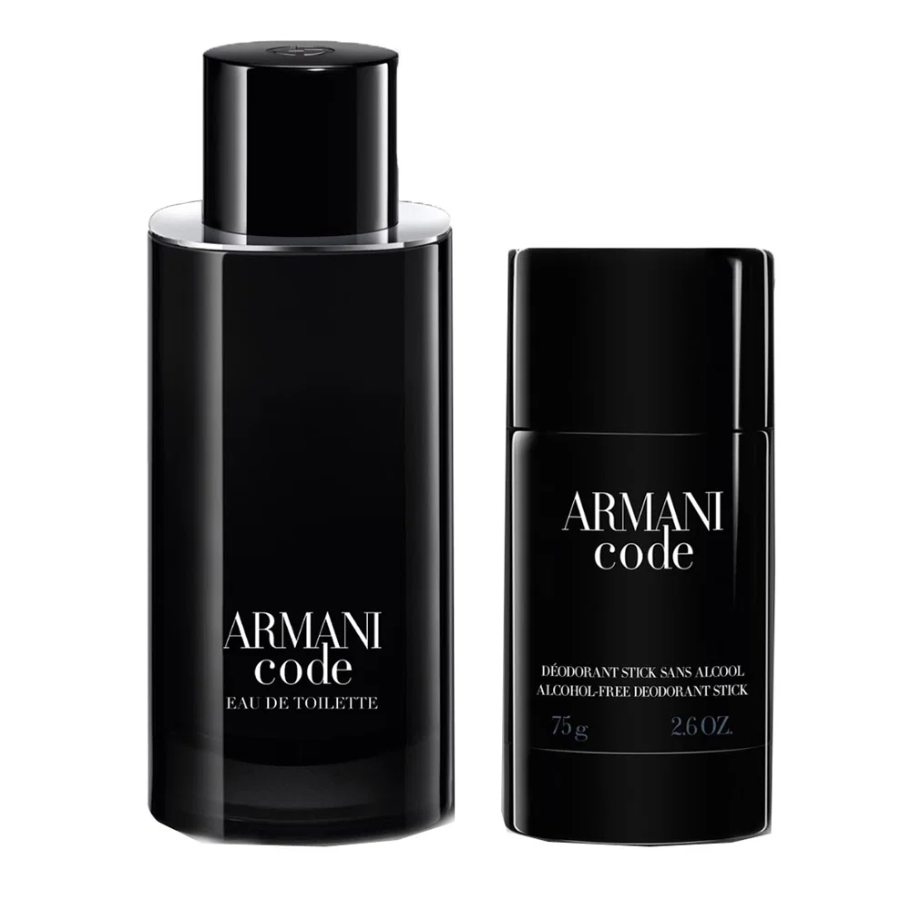 Set Giorgio Armani Code Eau De Toilette For Men 125 ml + Code Anti-Perspirant Deodorant Stick For Men 75 g