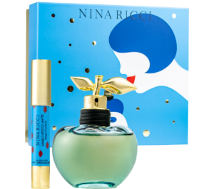 Set Nina Ricci: Luna Eau De Toilette For Women 80 ml + Jumbo Lipstick Matte Matte Cream Lipstick Fuchsia 2.5 g