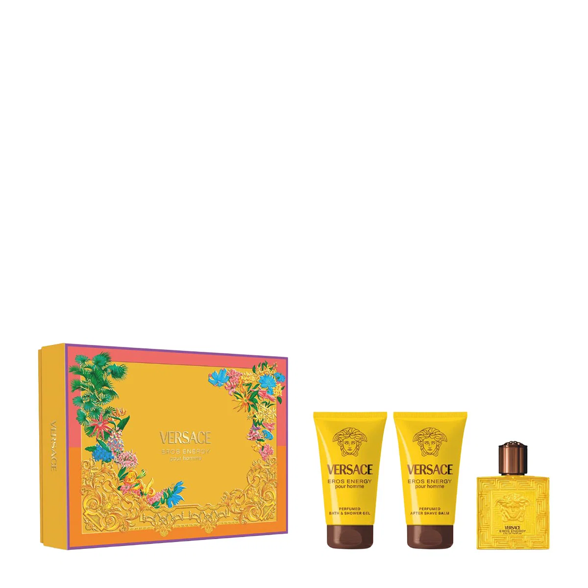 Set Versace Eros Energy Apă de parfum Bărbați 50 ml + Gel de duș 50 ml + Balsam după ras 50 ml