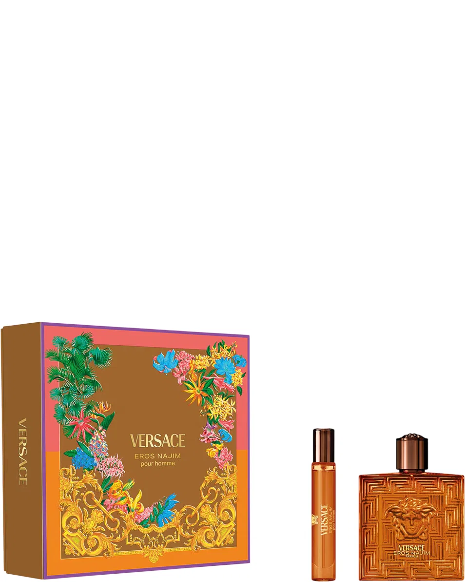 Set Versace: Eros Najim Eau De Parfum For Men 100 ml + Eros Najim Eau De Parfum For Men 10 ml