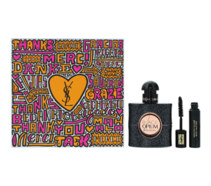 Set Yves Saint Laurent: Black Opium Eau De Parfum For Women 30 ml + Volume Effet Faux Cils Mascara Black 2 ml *Miniature