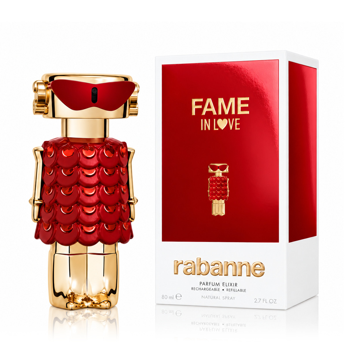 Rabanne Fame in Love Elixir Parfum Refillable 80 ml (Femei)