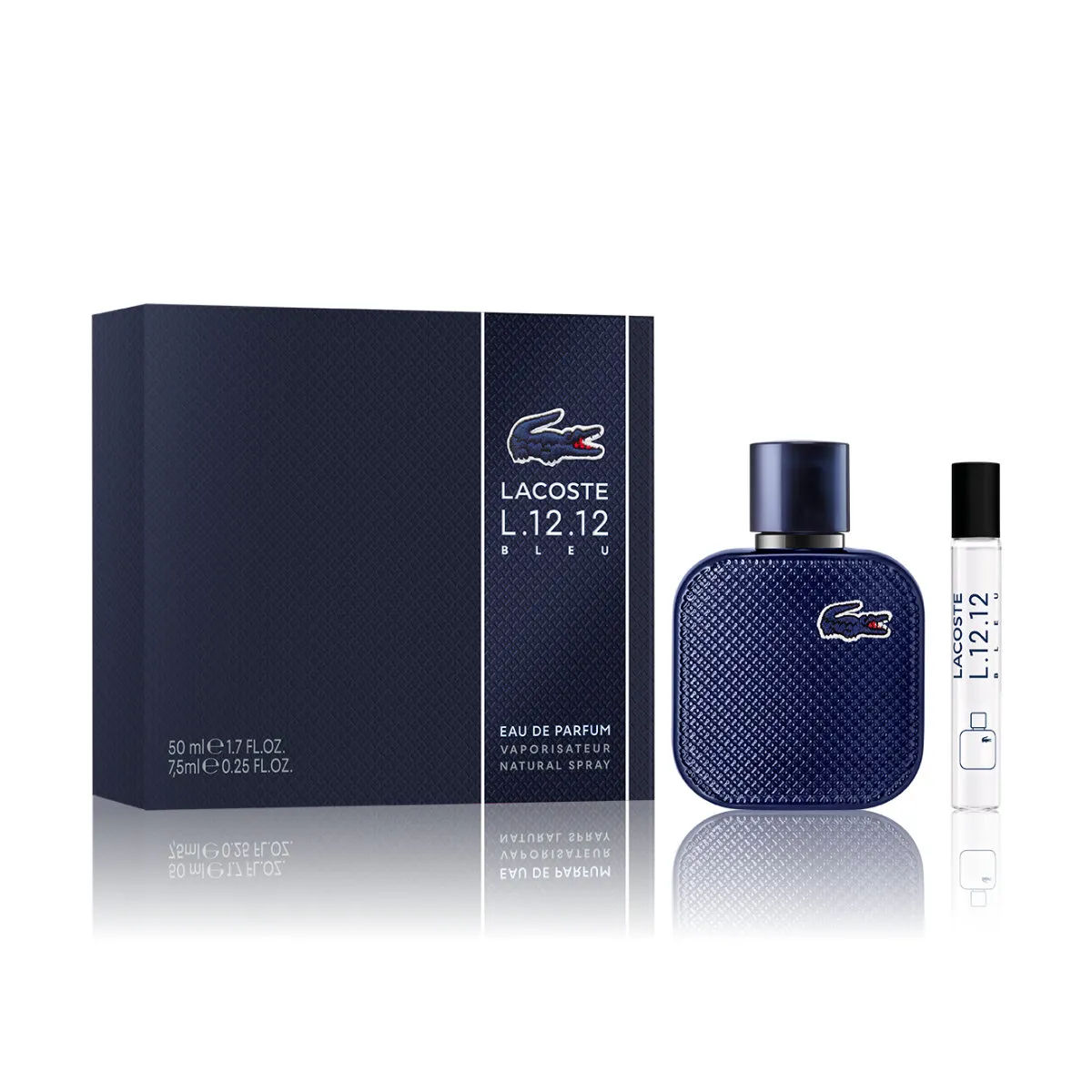 Lacoste Eau de Lacoste L.12.12 Bleu Apa de parfum 50 ml + Apa de parfum MINI 7,5 ml (Barbati)