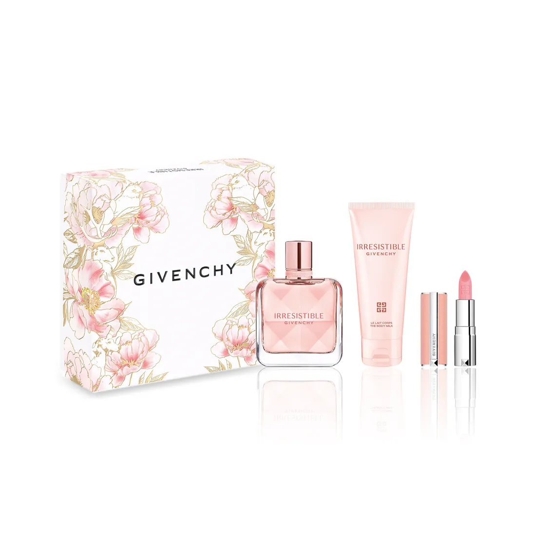 Givenchy Irresistible Apa de parfum 50 ml + BL 75 ml + Ruj 1,5 g (Femei)