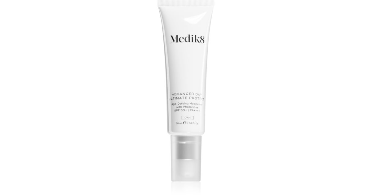 Medik8 ADVANCED DAY ULTIMATE PROTECT Age-Defying Moisturiser With Photolyase SPF 50+ PA++++ 50 ml